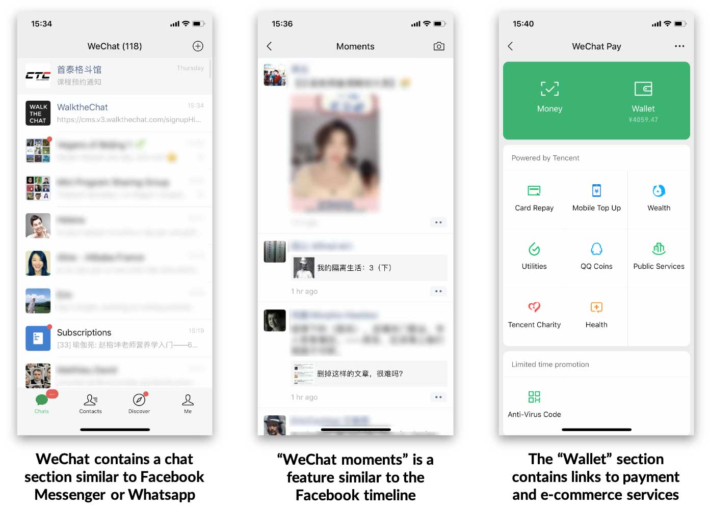 Come vendere in Cina con WeChat: Chat, Momenti e Wallet