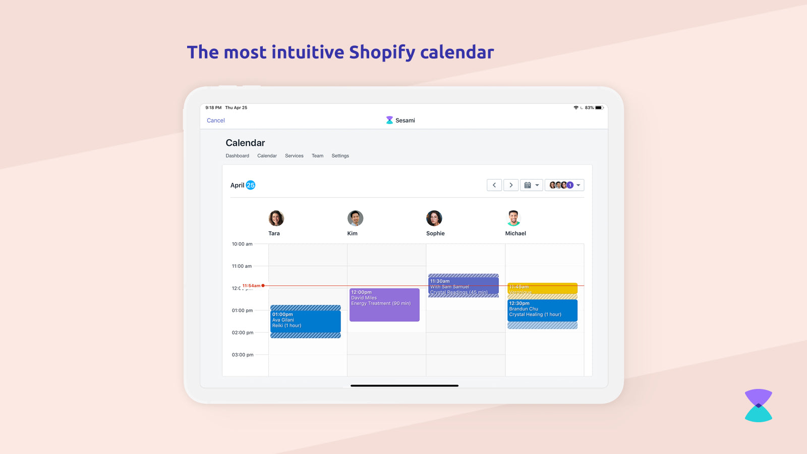 Shopify-app Sesami