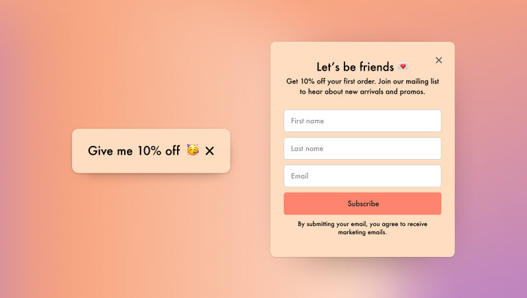 Shopify Forms - Shopify Forms: Capture customer info to grow your list