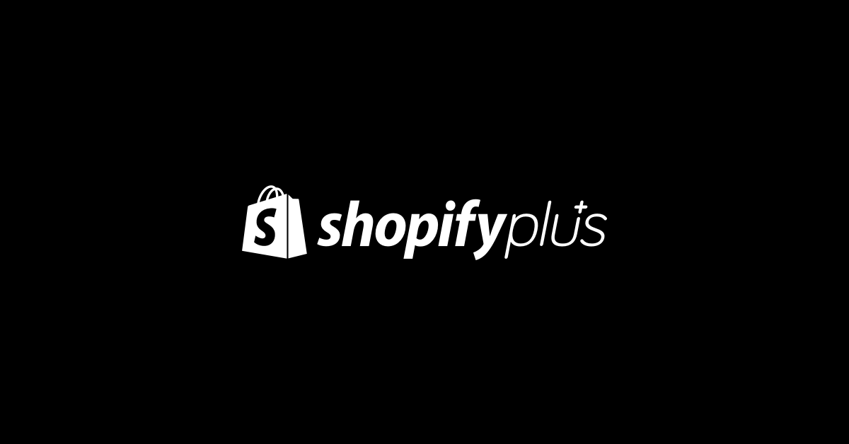 Shopify Plus logo as an example of an enterprise product.