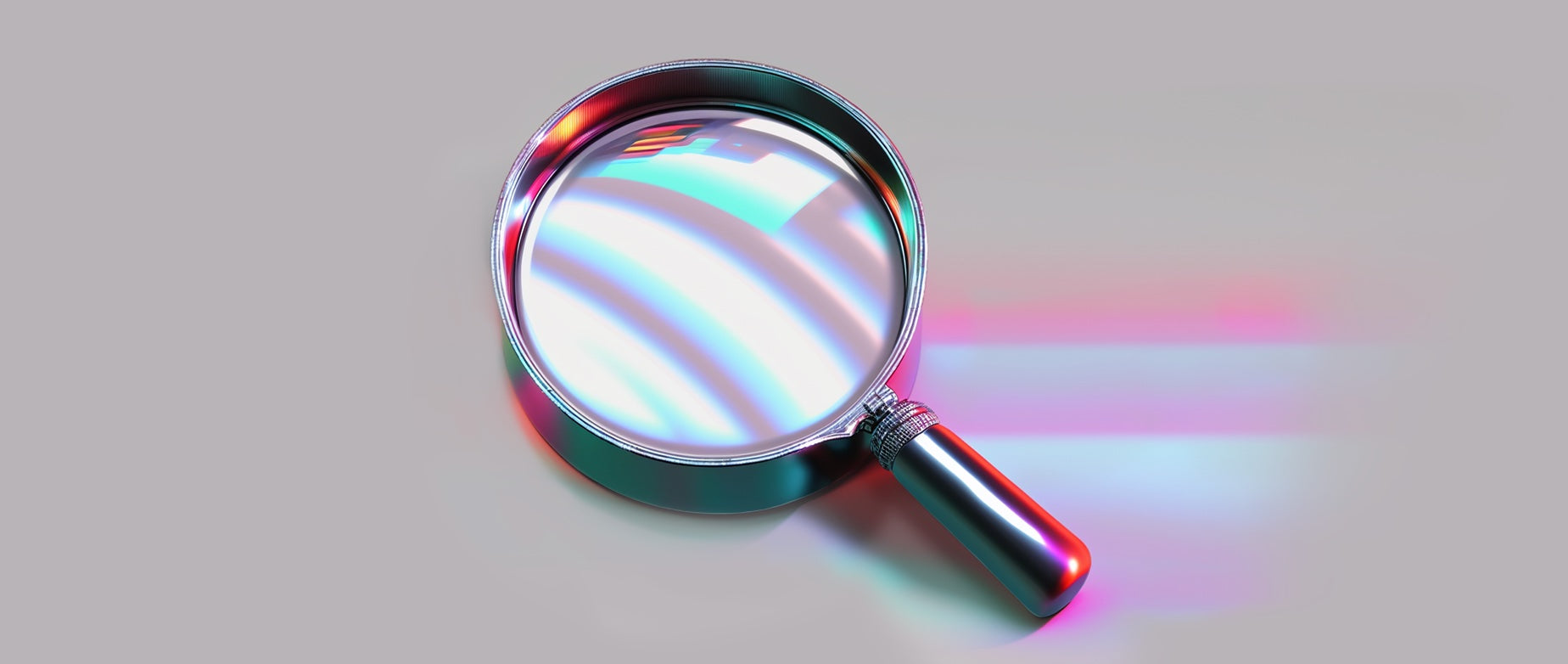 AI magnifying glass: small business SEO