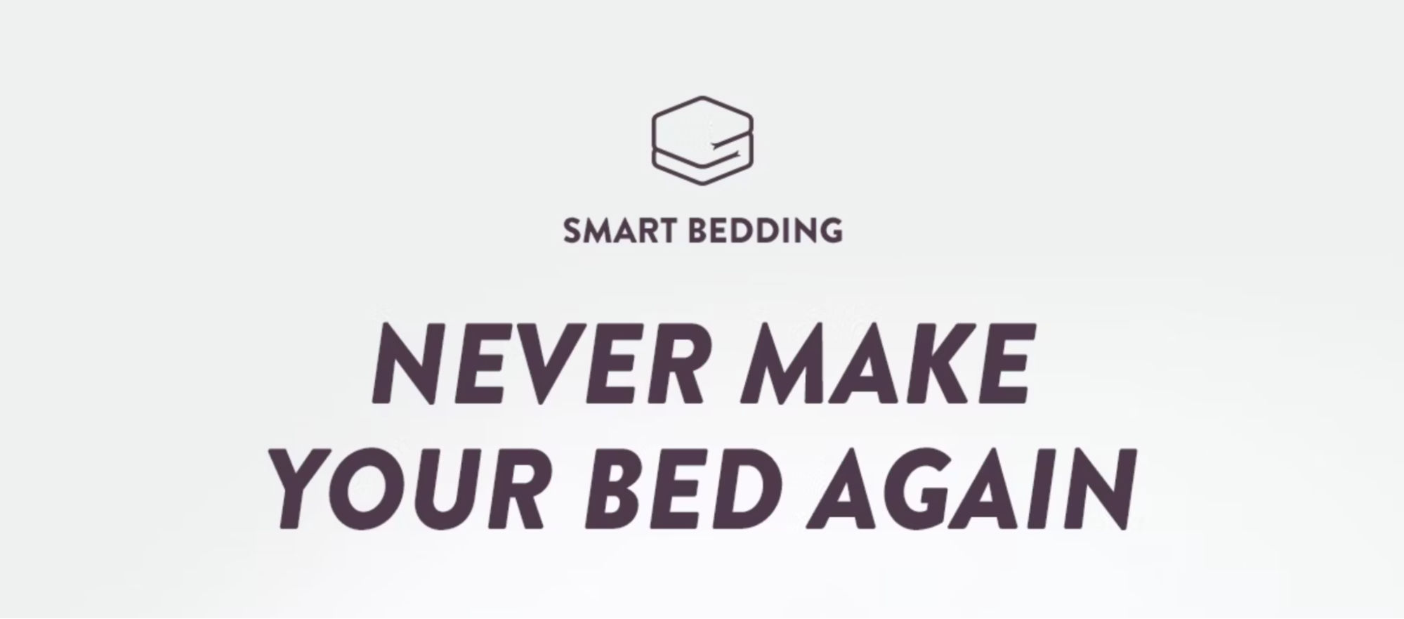 Logo and tagline for Smart Bedding.