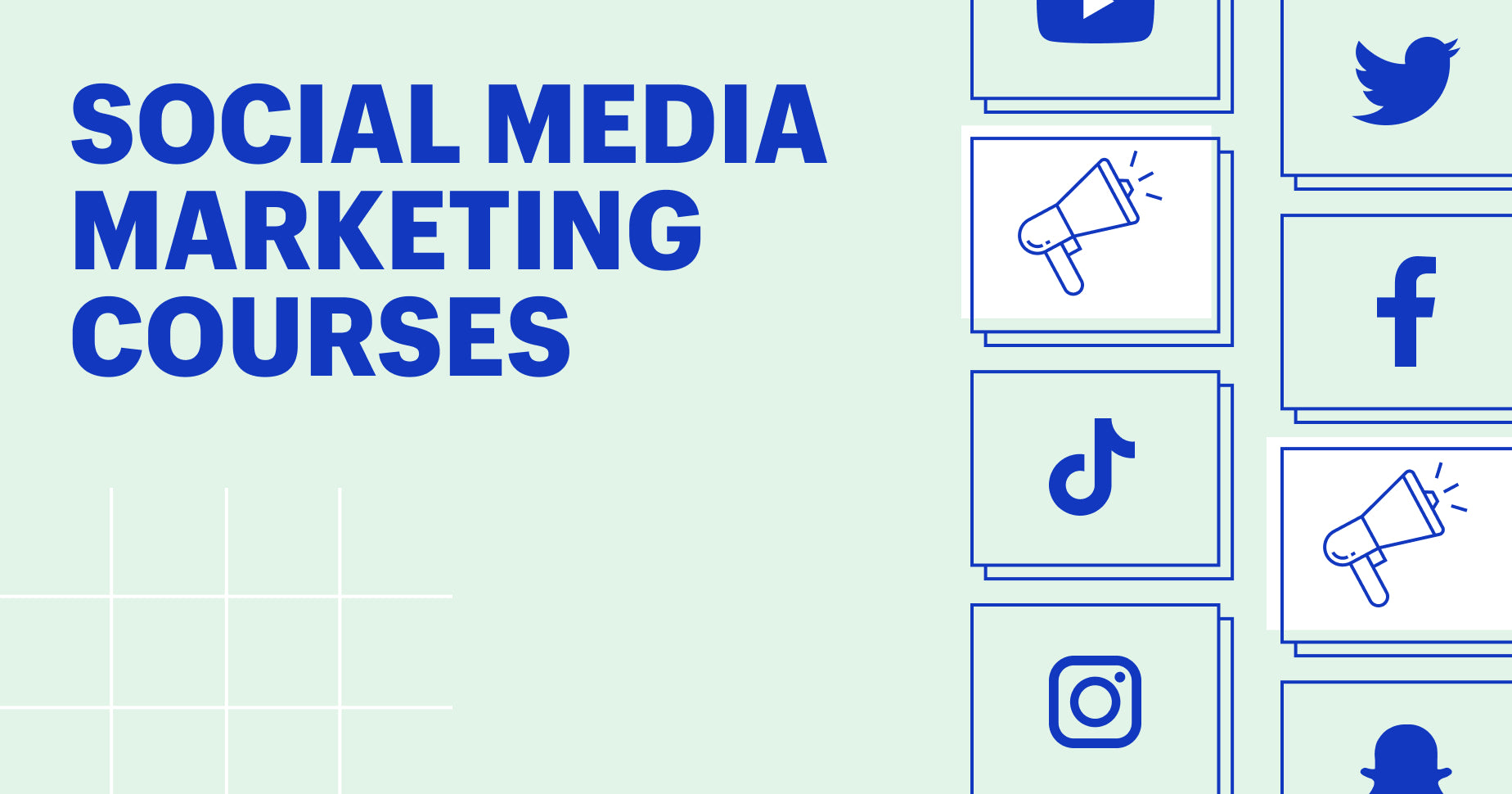 Image representing an article about social media marketing courses for small business owners