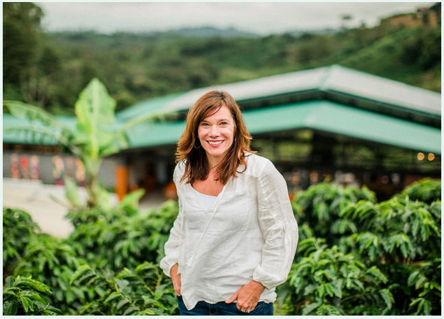 starbucks executive on coffee farm