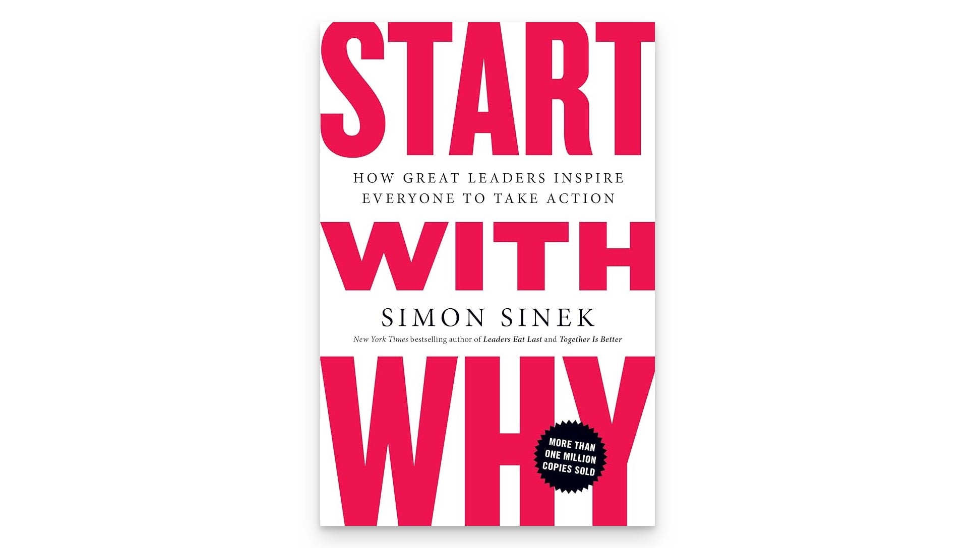 Start with why book cover by Simon Sinek