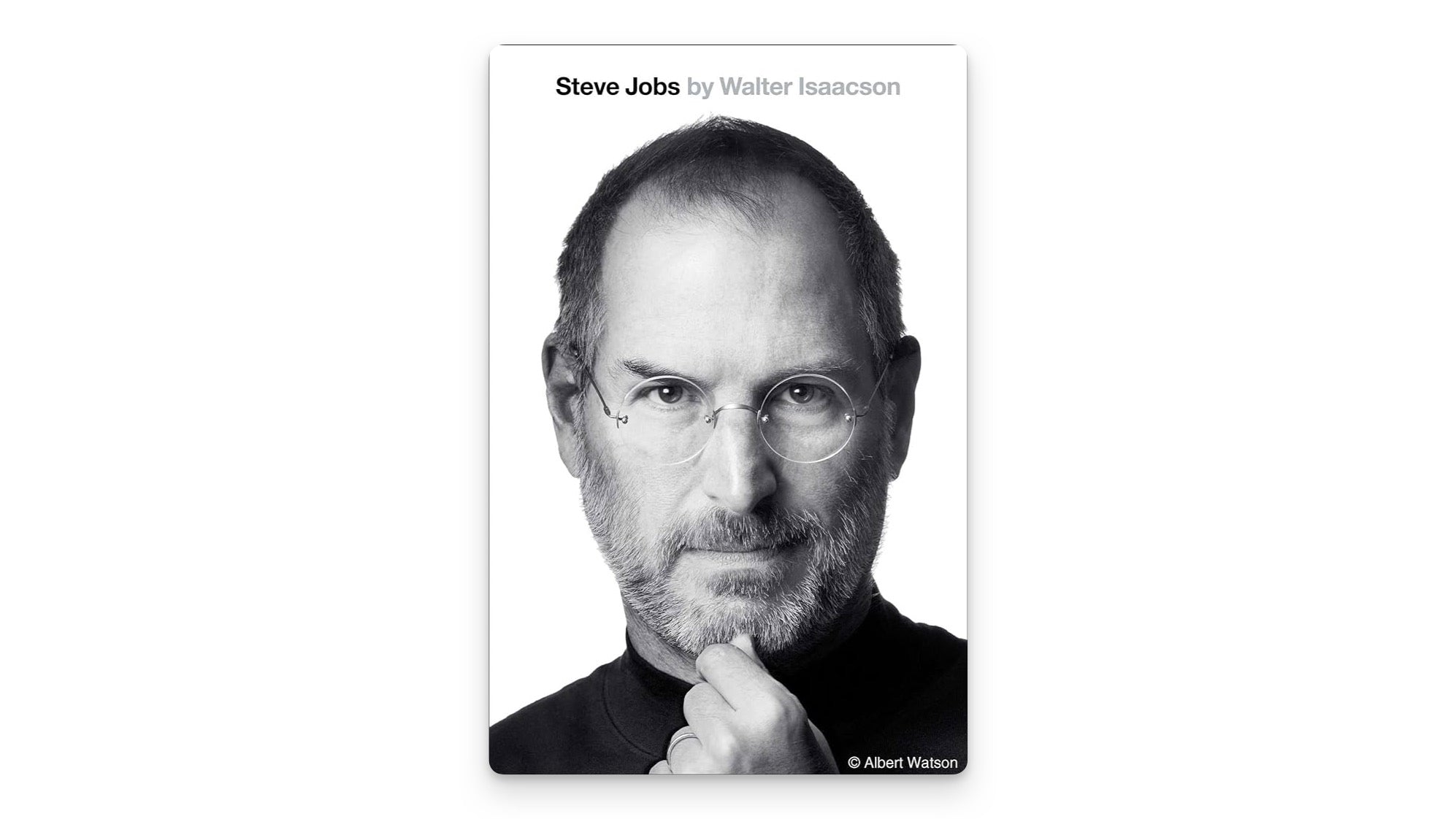 Book cover of one of the best entrepreneur books, Steve Jobs
