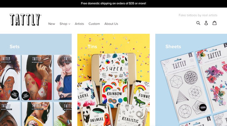 50 tiendas online creadas Shopify España