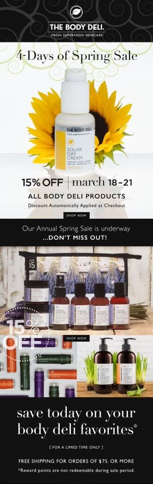 The Body Deli Palm Springs Hand and Body Lotion