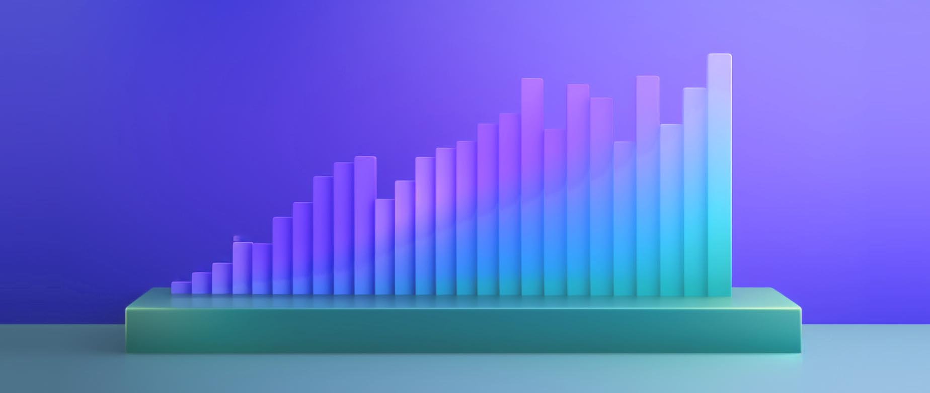 A digital drawing of a bar graph