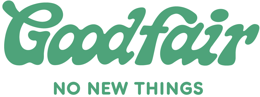 Goodfair logo with green text.