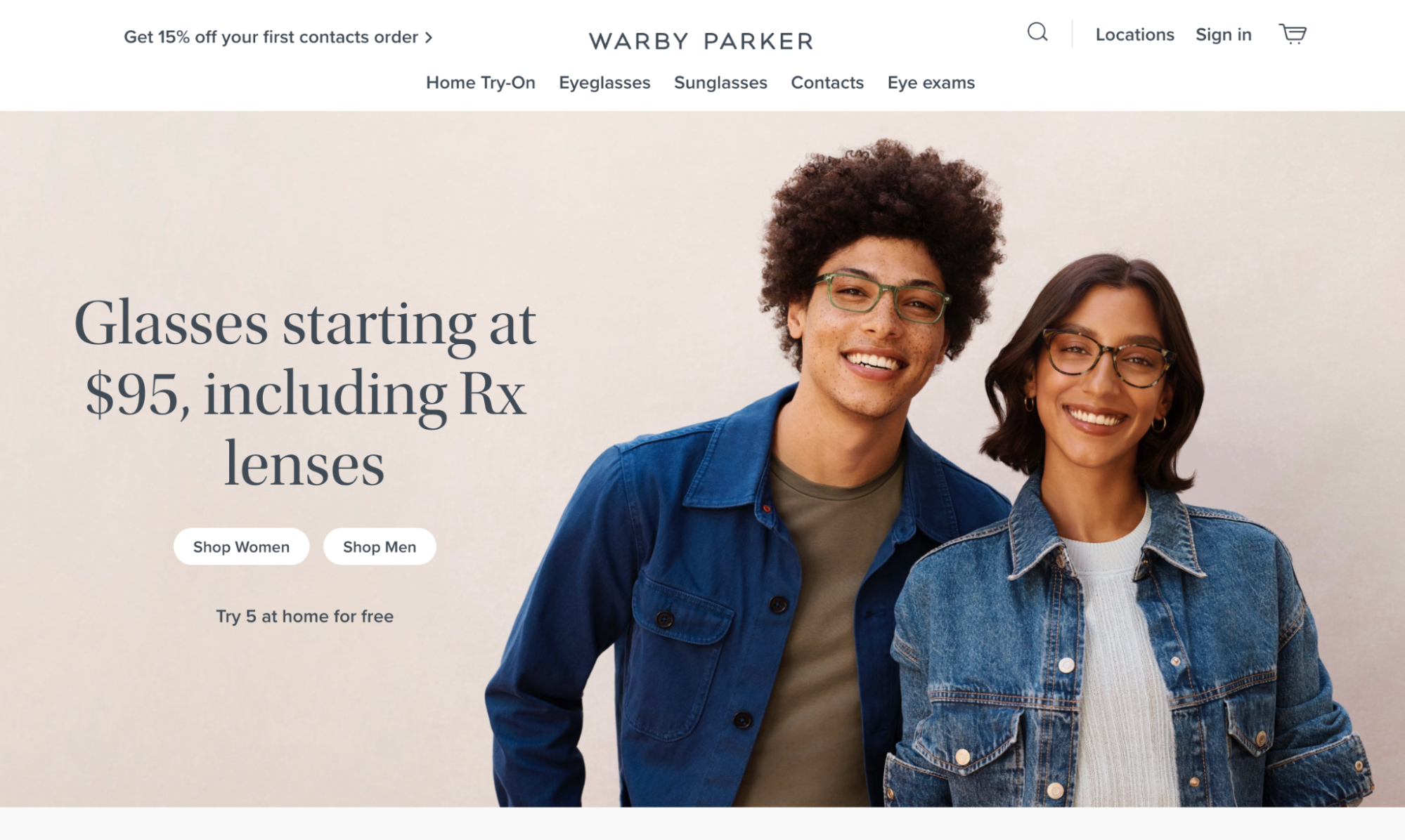 warby parker vision statement