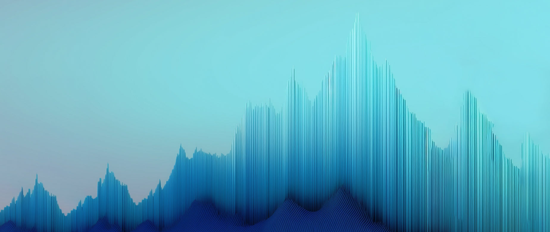 a bar graph with alternating heights: web analytics