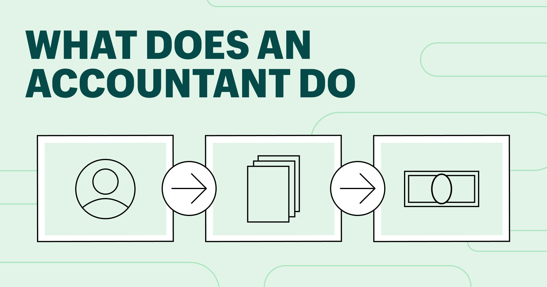 Image for a blog post about what an accountant does