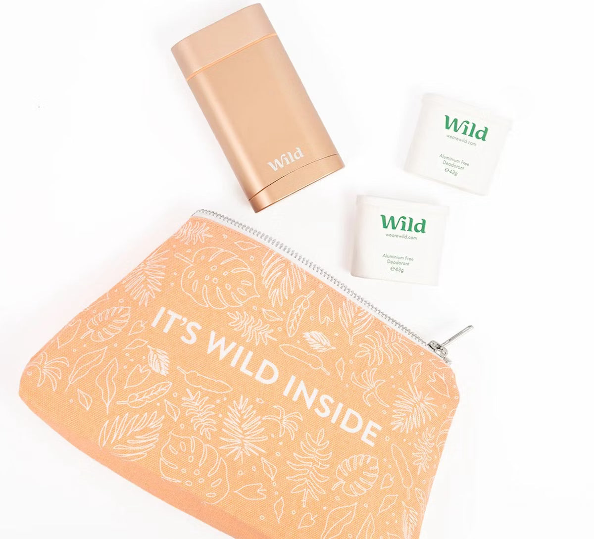 Reusable packaging example from brand Wild