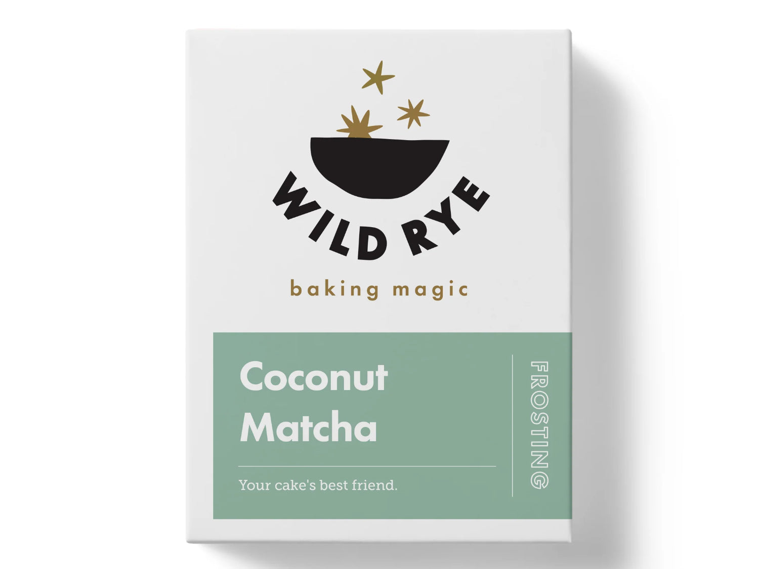 Cardboard packaging example from brand Wild Rye Baking