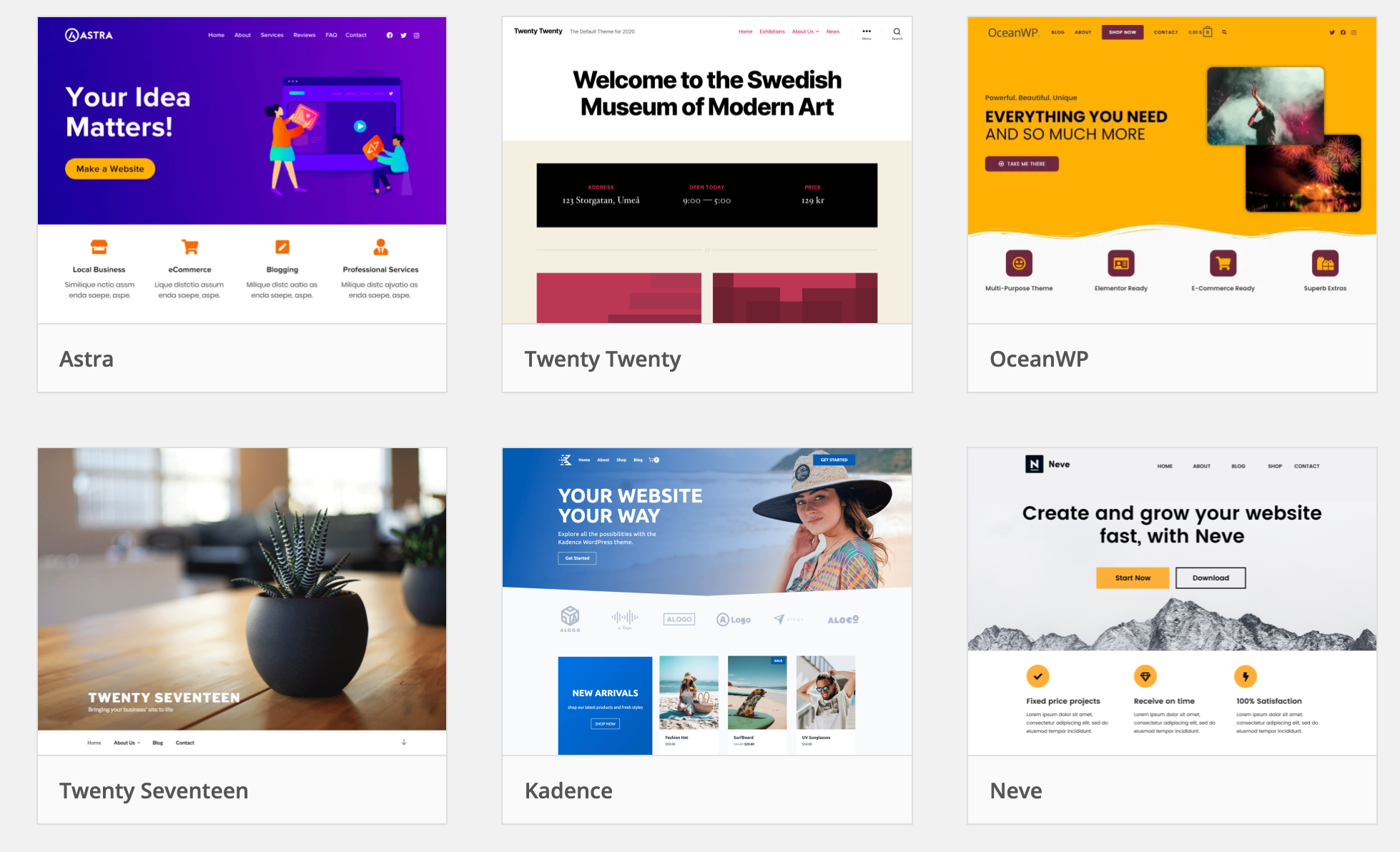 wordpress themes