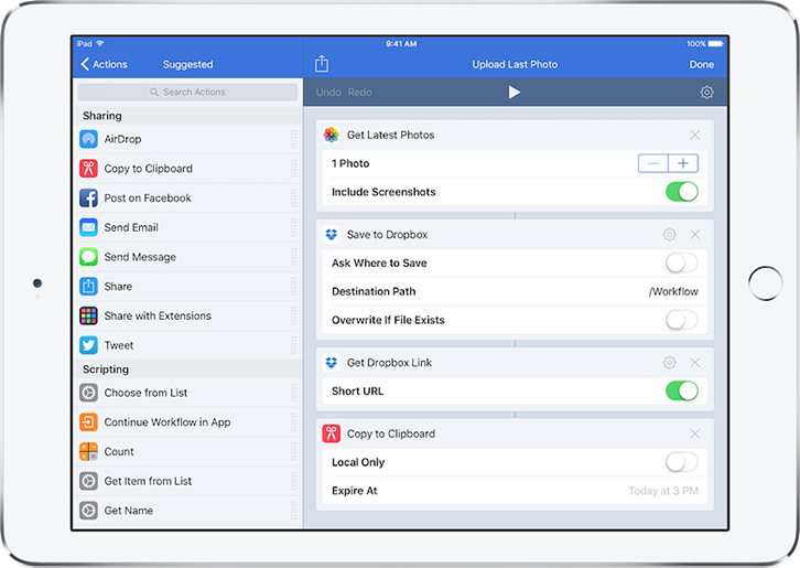 workflow app