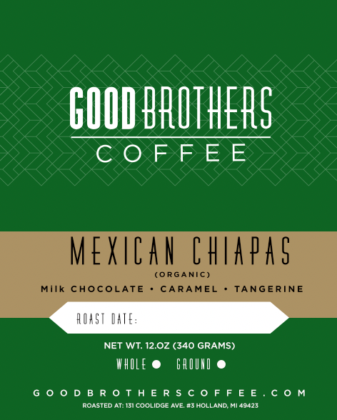MEXICAN FT ORGANIC CHIAPAS SAN FERNANDO ALTURA HG ROASTED
