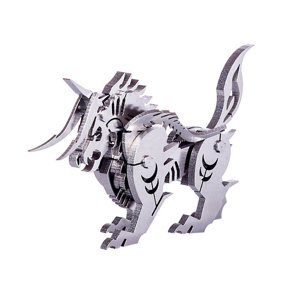 3D DIY Metal Puzzle Assembly Jigsaw Crafts Model Kit - Goat Beast/Unic