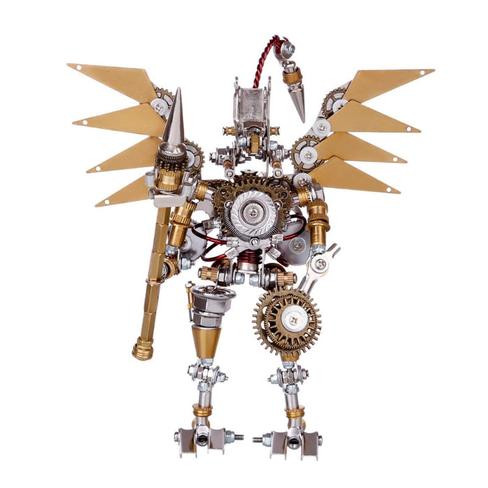 Golden Mechanical Angel DIY Metal 3D Assembly Puzzle Toys