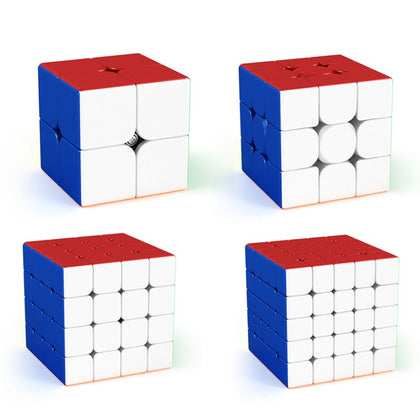 2x2x2 3x3x3 4x4x4 5x5x5 Magic Cube  Speed Cube Set 2x2 3x3 4x4 5x5 - Moyu  Gift Box - Aliexpress