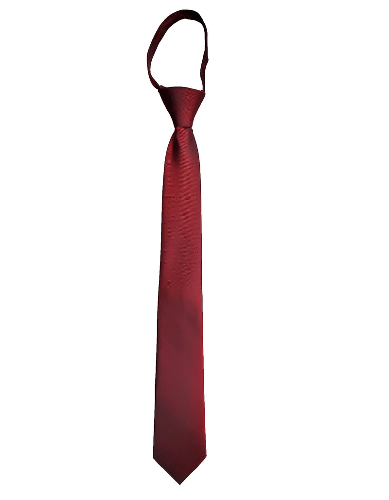 Necktie Adult, Easy Adjustable, Pre-Tie Neck Tie - Red – Apparel