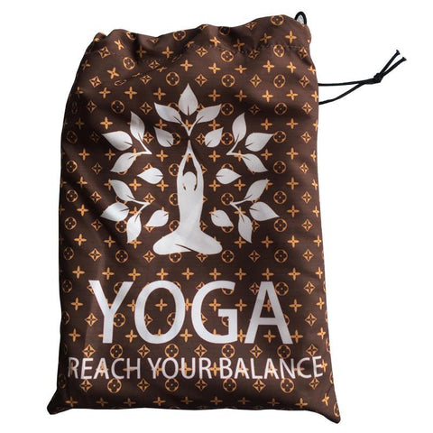 Yoga Reach Your Balance Ultra-Light Drawstring Bag
