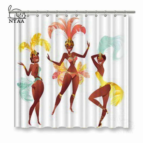 Samba shower curtains