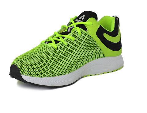 neon training shoes