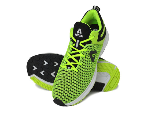 neon green cycling shoes