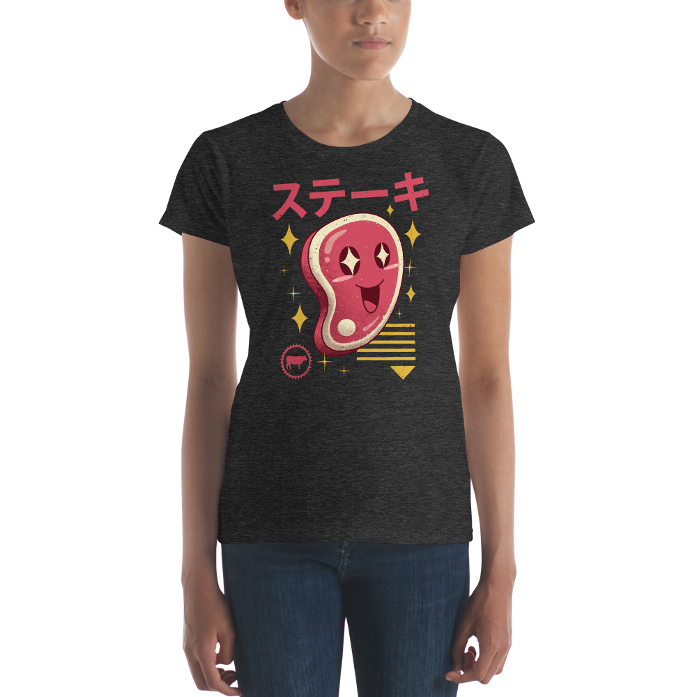 Kawaii Steak Women's short sleeve t-shirt