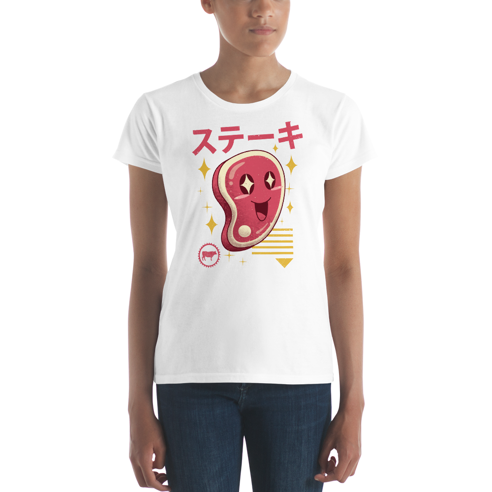 Kawaii Steak Women's short sleeve t-shirt