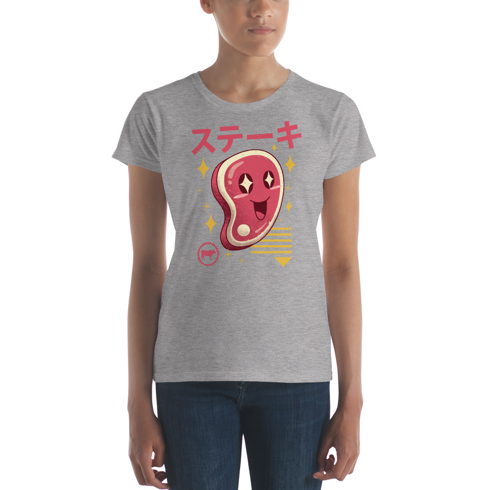 Kawaii Steak Women's short sleeve t-shirt