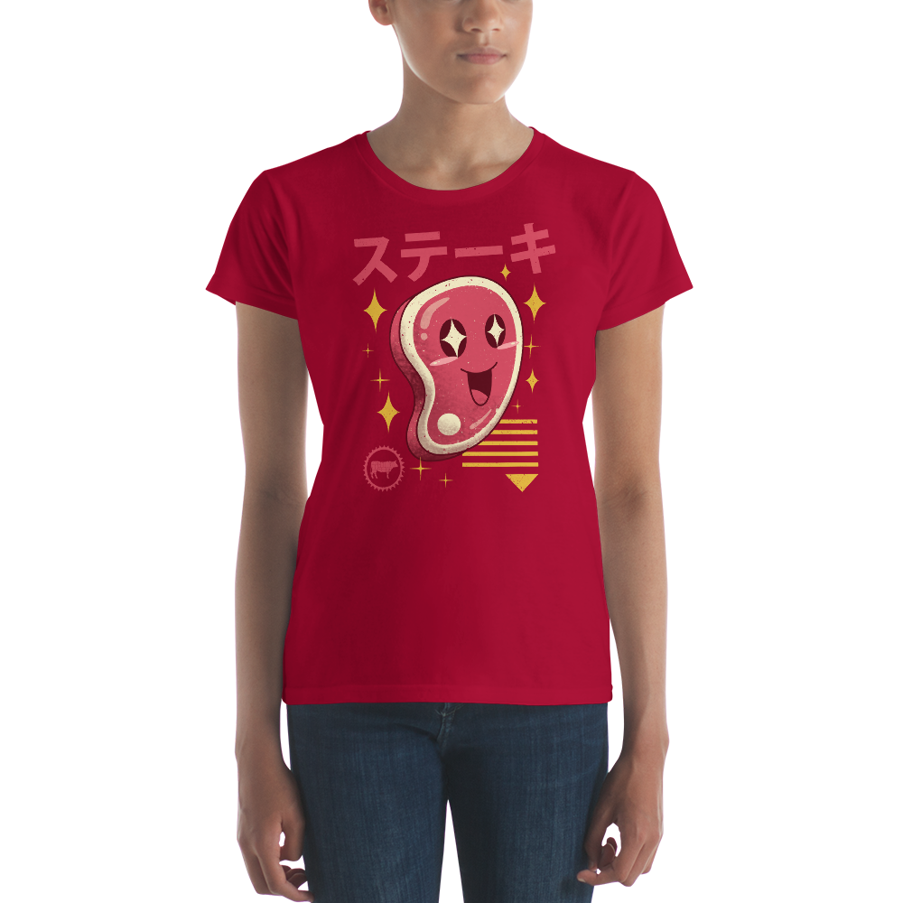 Kawaii Steak Women's short sleeve t-shirt