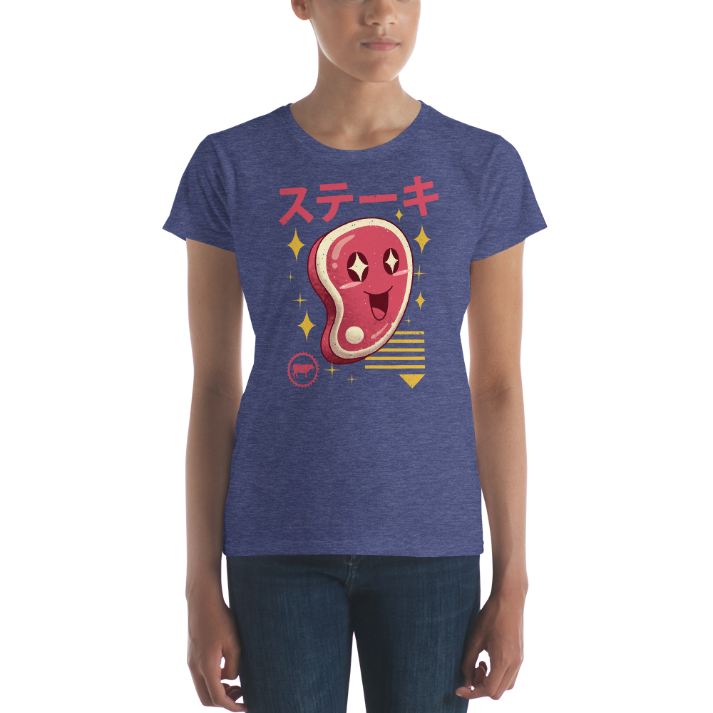 Kawaii Steak Women's short sleeve t-shirt