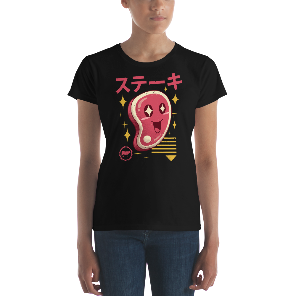 Kawaii Steak Women's short sleeve t-shirt