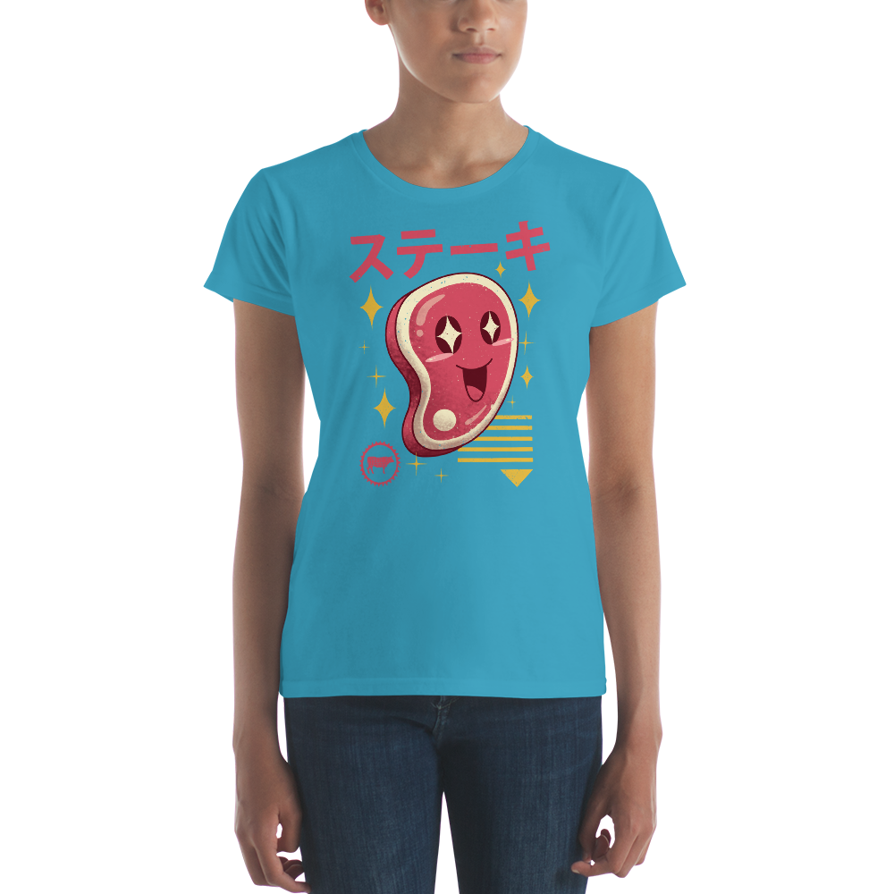 Kawaii Steak Women's short sleeve t-shirt