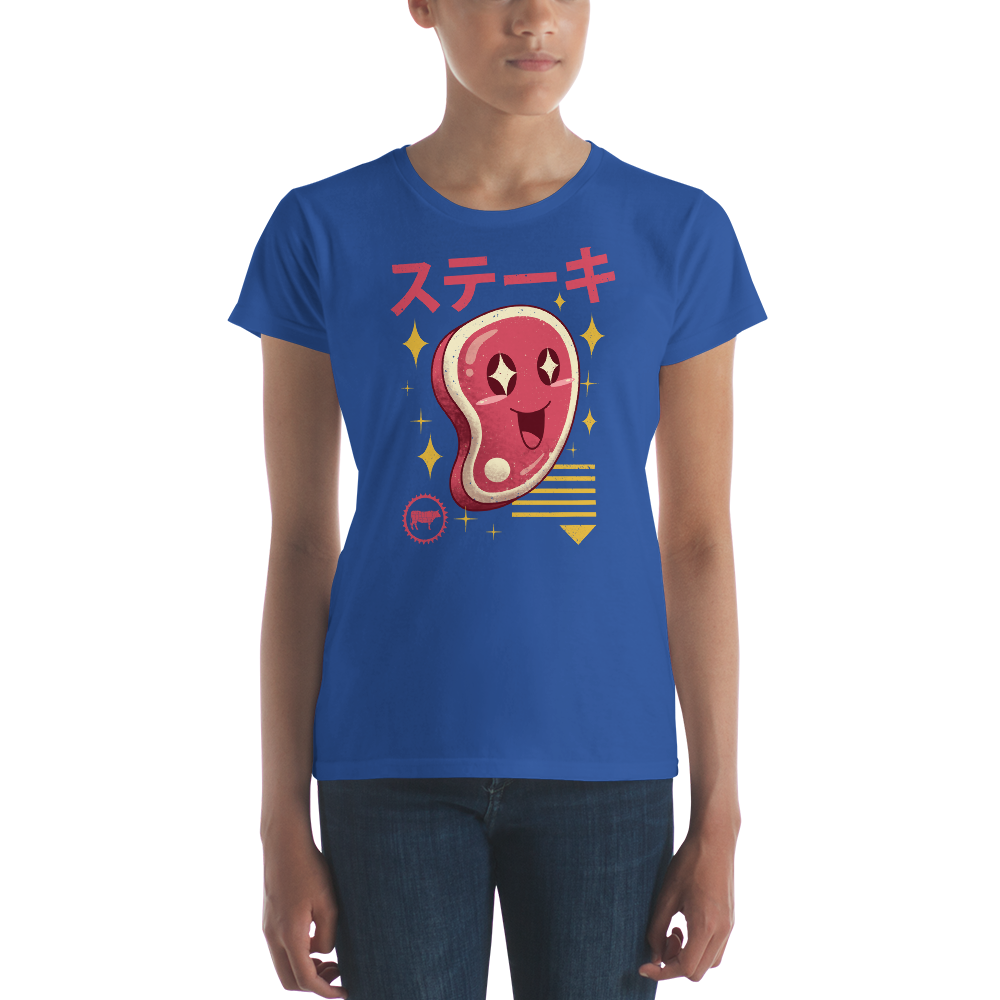 Kawaii Steak Women's short sleeve t-shirt