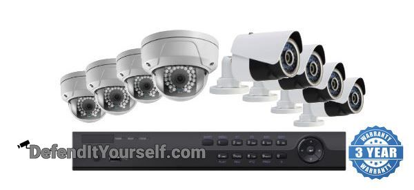 hikvision poe camera kit