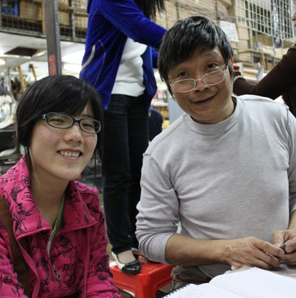 Uncle Liu and Echo and the Carving Atelier