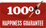 100% Hapiness Guarantee Asian Brush Painter