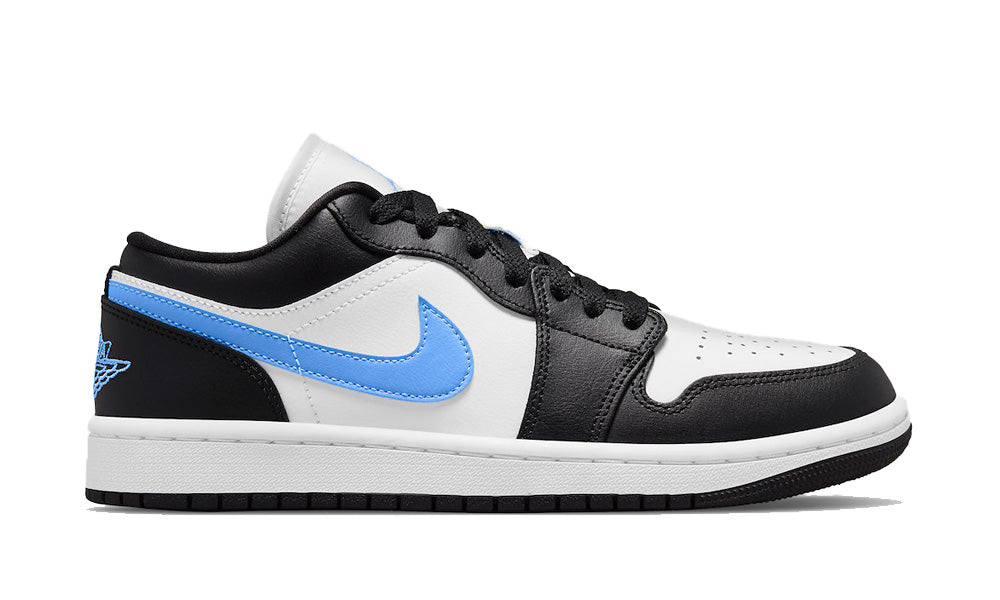 blue white and black jordan 1 low