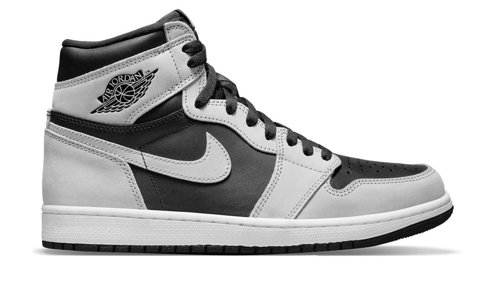 black and gray air jordan 1