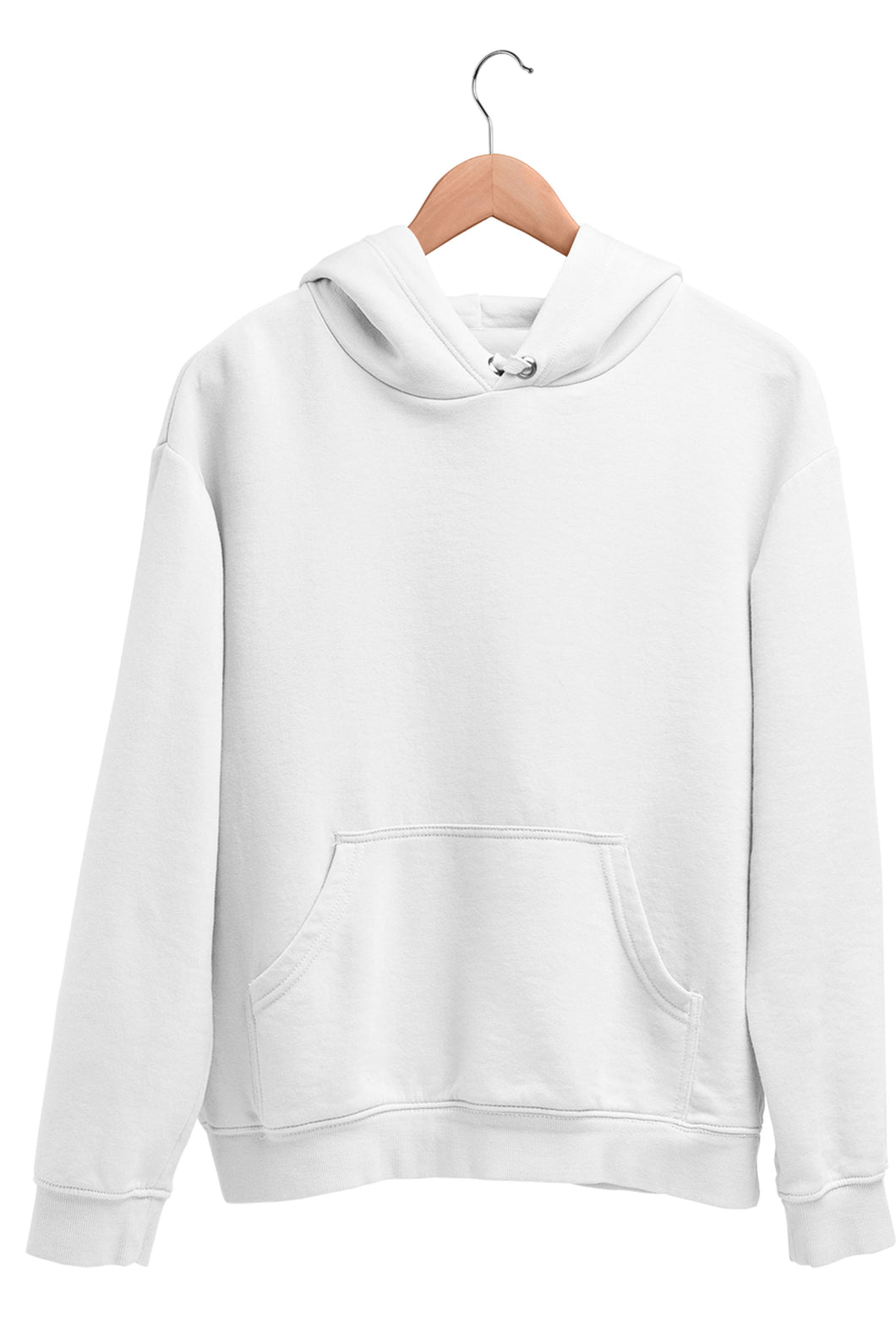 plain white sweatshirt