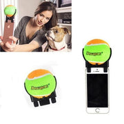 Dog selfie stick ball - thediggitydogstore.com