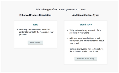 the next part in the step by step process as you upload amazon a+ content according to our content guidelines