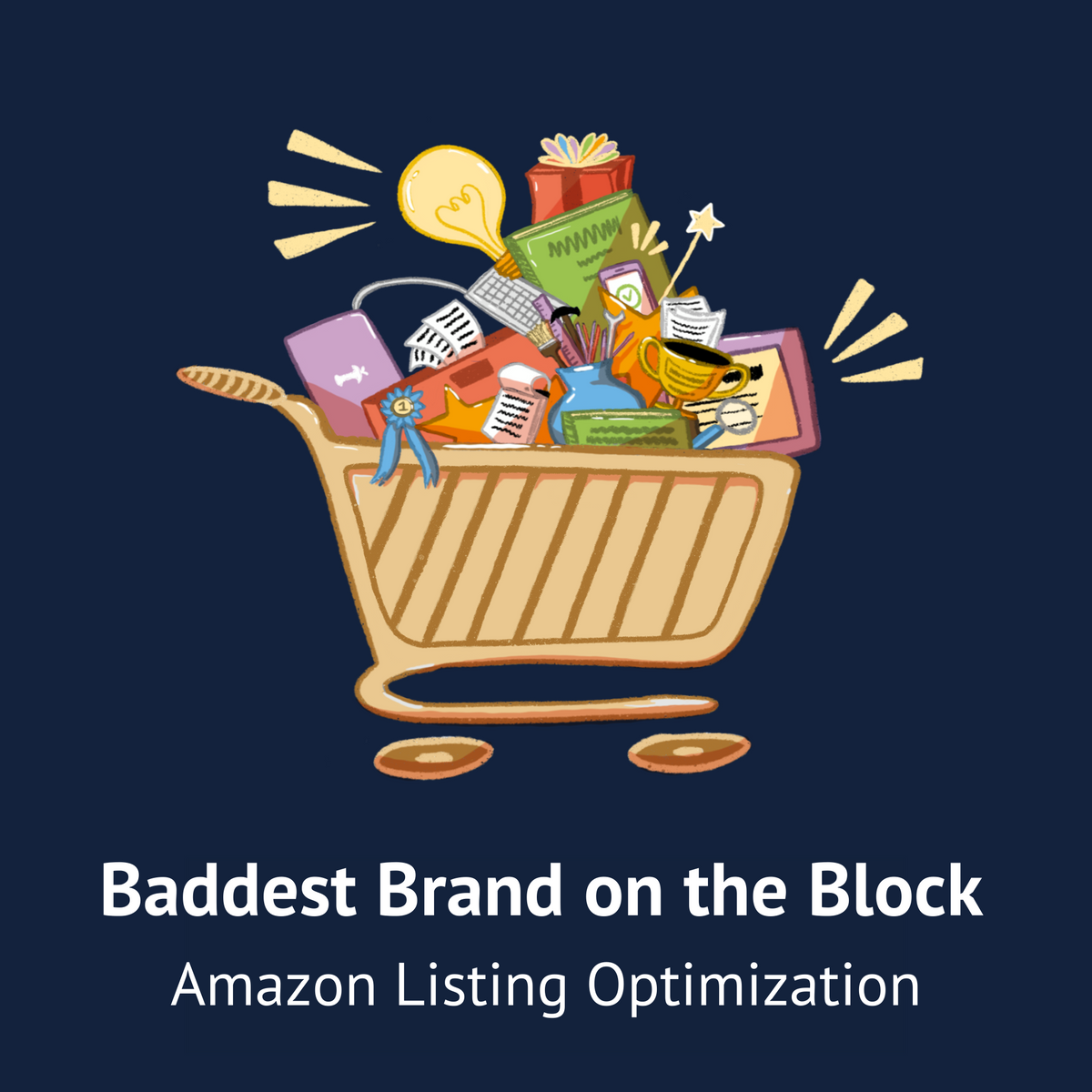 Baddest Brand on the Block Emmazon A+ Content EBC Content Amazon Listing Optimization Service