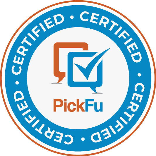 Certified PickFu Partner badge