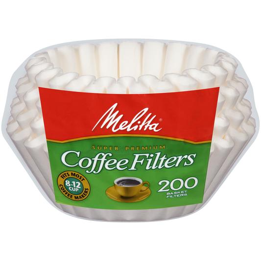 Tupkee Coffee Filters 8-12 Cups - Basket Style, 600 Count, Natural Brown  Unbleached Coffee Filter, Made in the USA