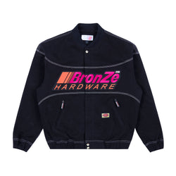 PITCREW BOMBER JACKET BLACK – bronze56